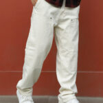 Bold Nest Light Beige Denim Jeans