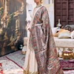 Beige sharanya anarkali set
