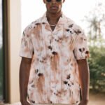 Kalahari Relaxed Fit Blurred Floral Shirt