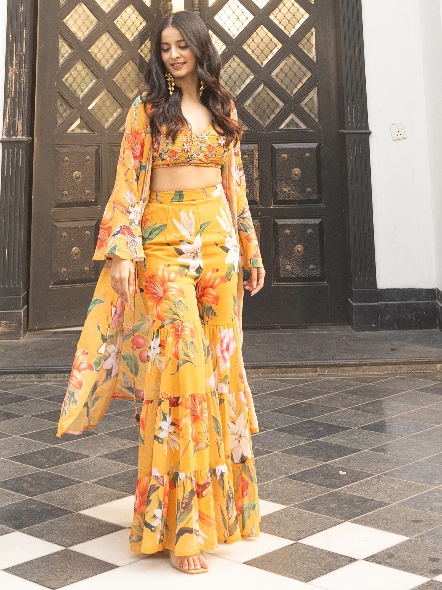 Tropical Radiance Mustard 3-piece set