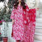 Printed Kurta Set With Pocket