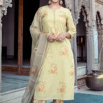 Mehendi Printed Suit Set
