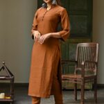 Brown Kurta Set