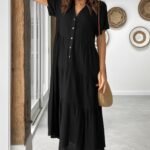 Kimberly Midi Dress - Black