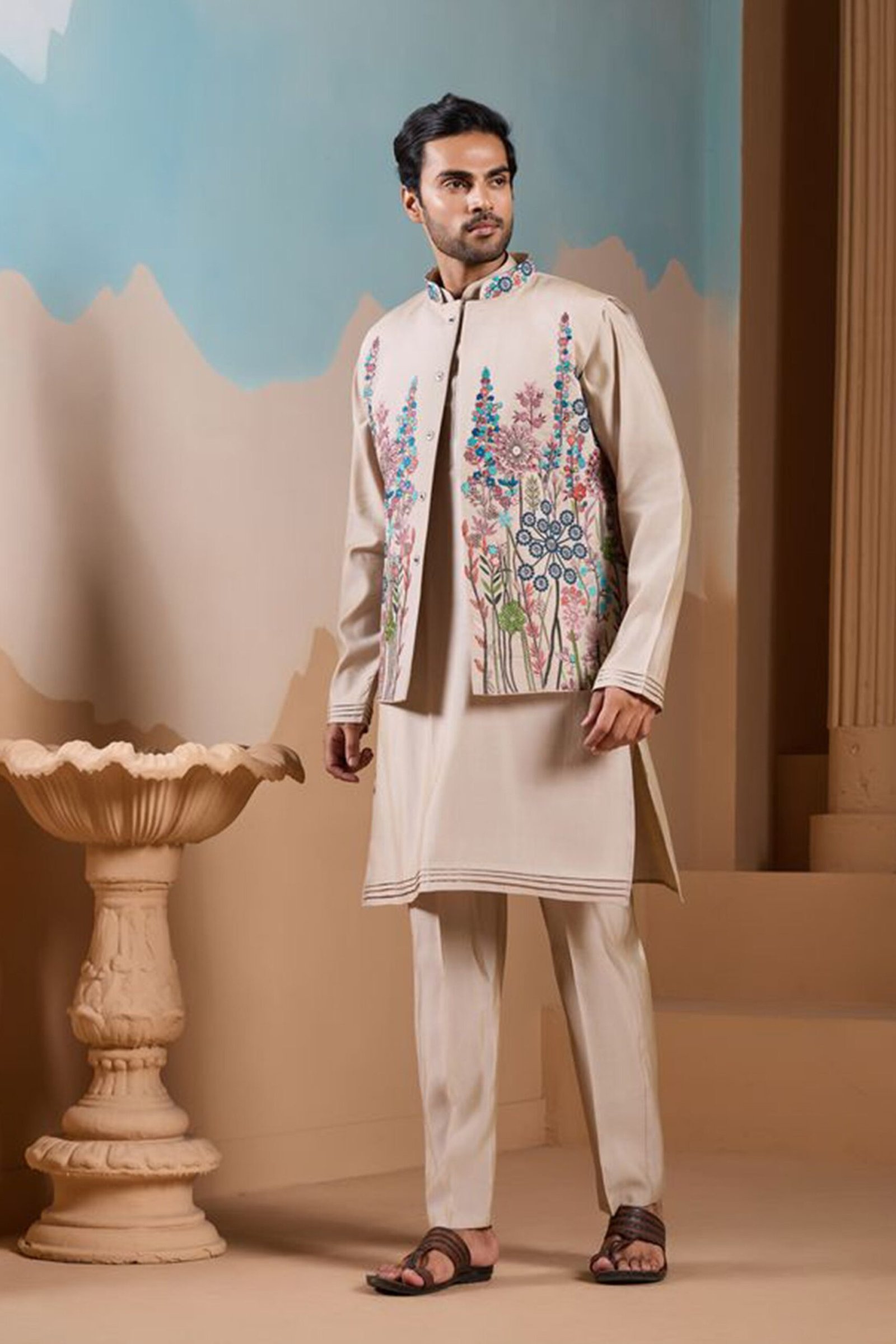 Latest Designer Silk Kurta For Men's Outfit For Wedding Special