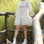 Magnolia White Emboidered Mini Dress
