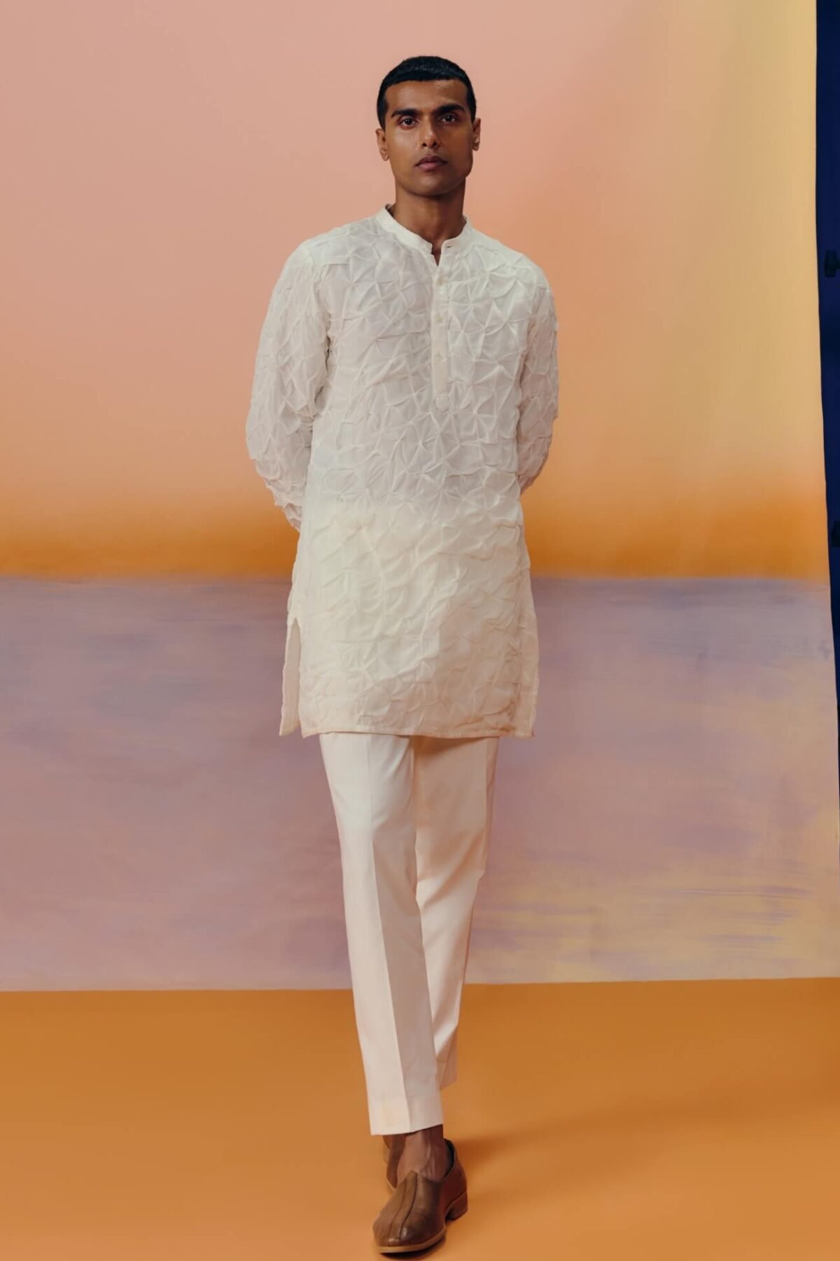 Remy ivory kurta and pants