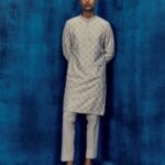 Elio champagne kurta and pants
