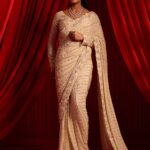 Golden sunheri anvaya sari and blouse