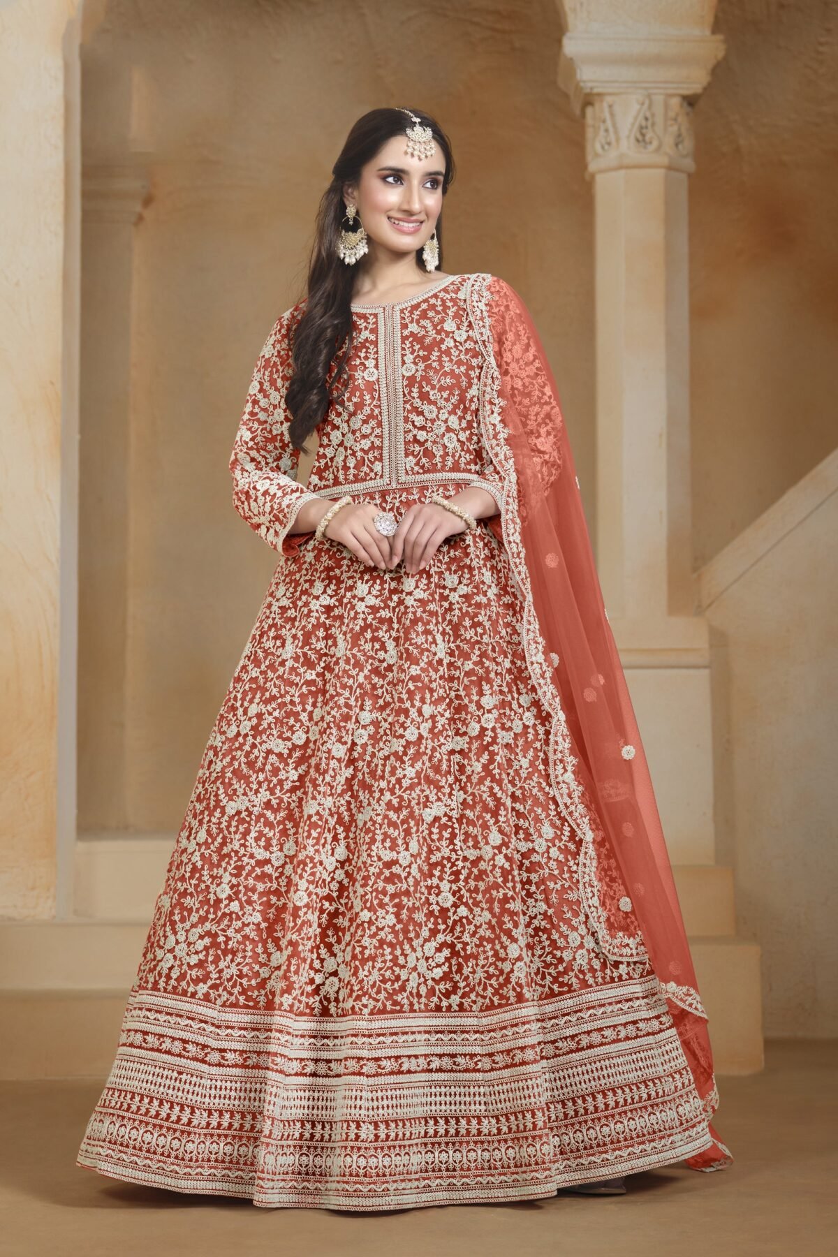 Anarkali  Clothes Beautiful Wedding Party Wear Dress for Canda