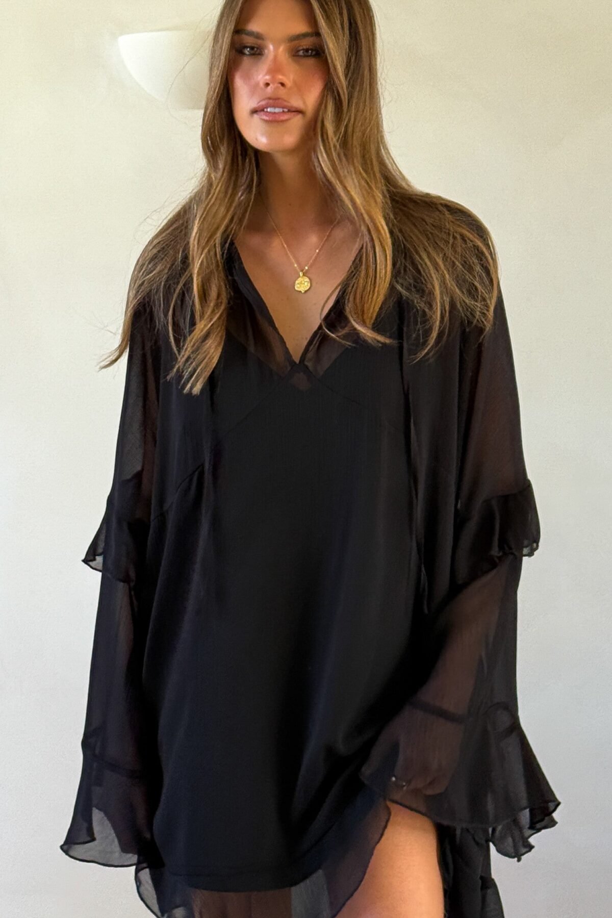 Leera Mini Dress - Black