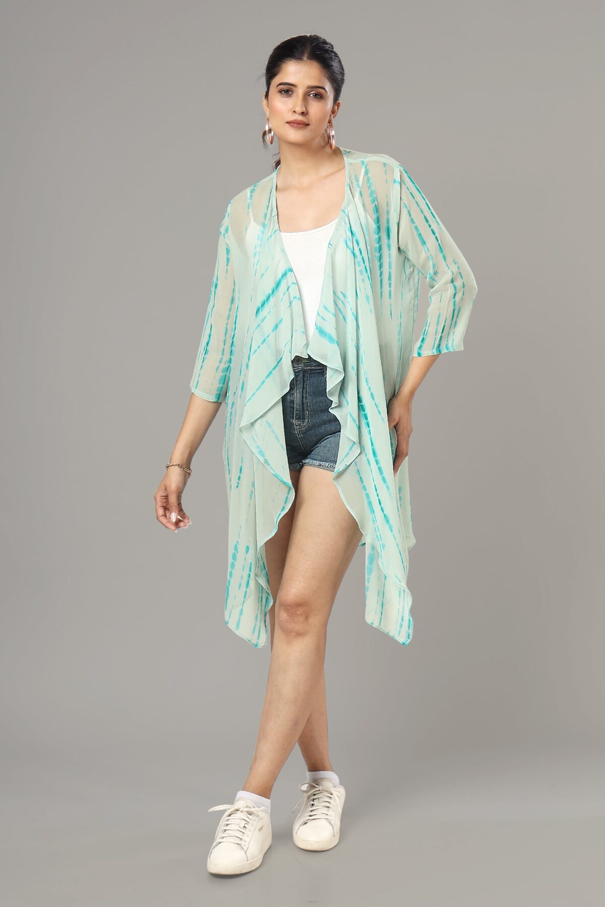 Exclusive Shiiborii Waterfall Shrug For Women