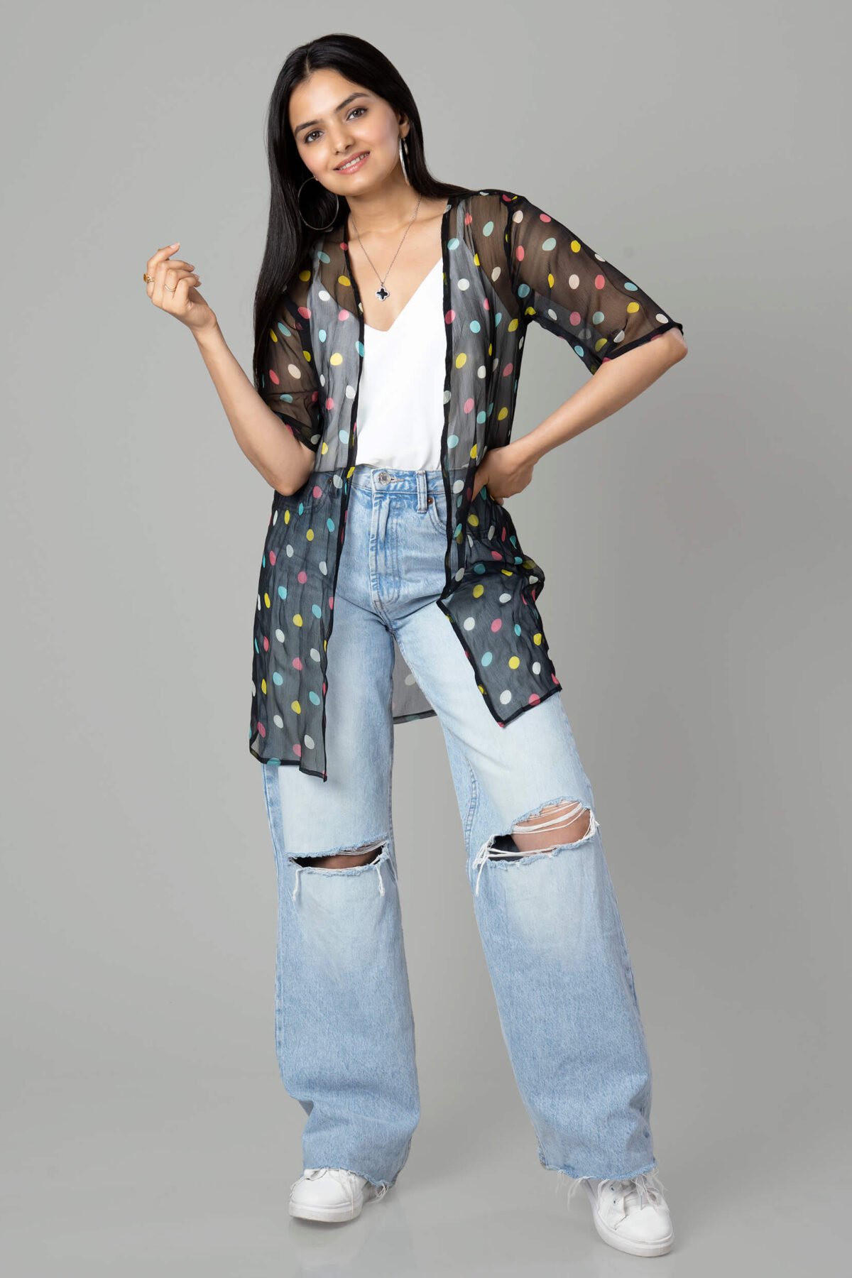Bestselling Polka Dots Shrug For Women