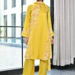 Kaarigiri Mustard Kurta Set