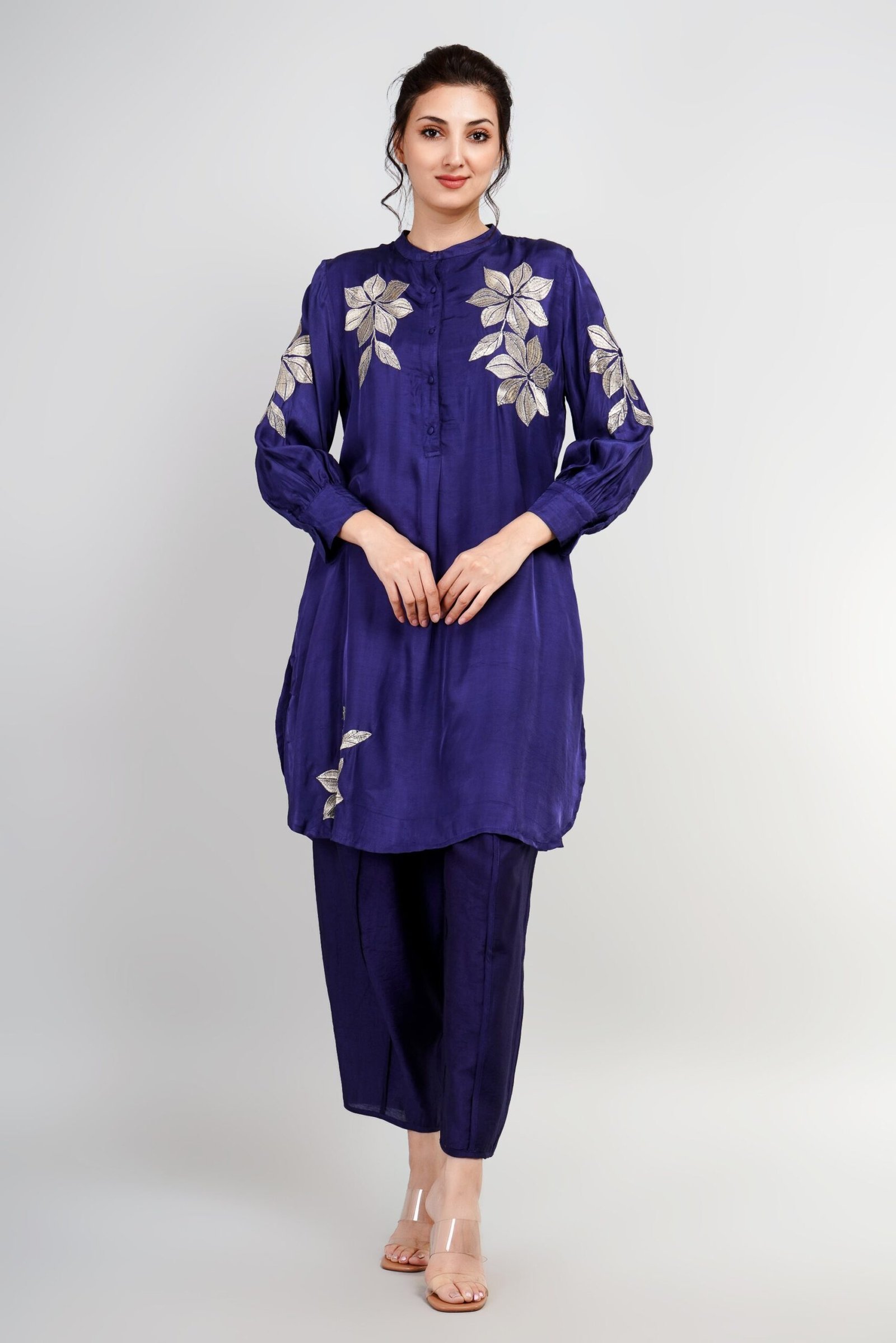 Designer Purple Co-Ord Set