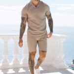 Sorrento Shorts in Taupe