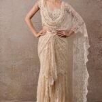 Languid Summer Lace Concept Saree