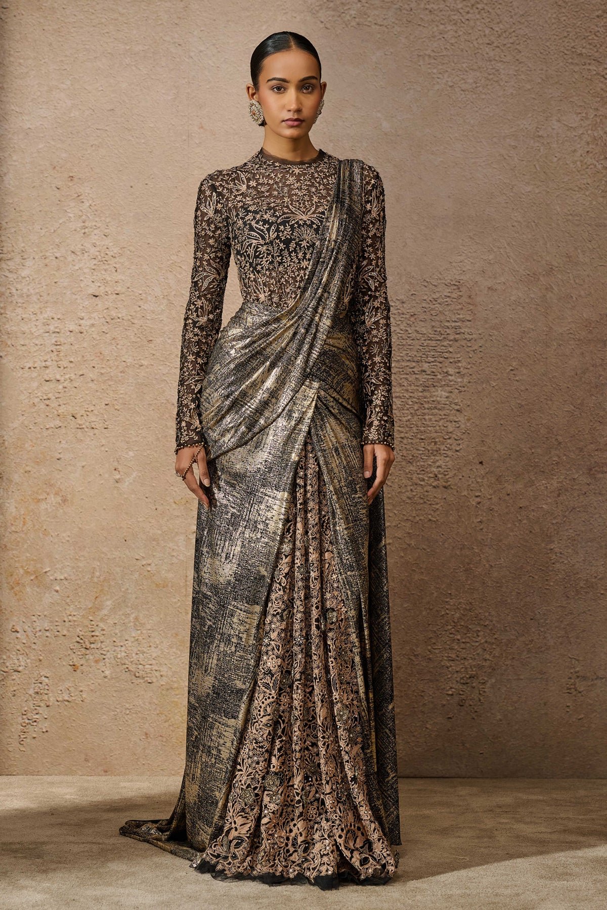 Otherworldly Signature Embroidered Panel Concept Saree