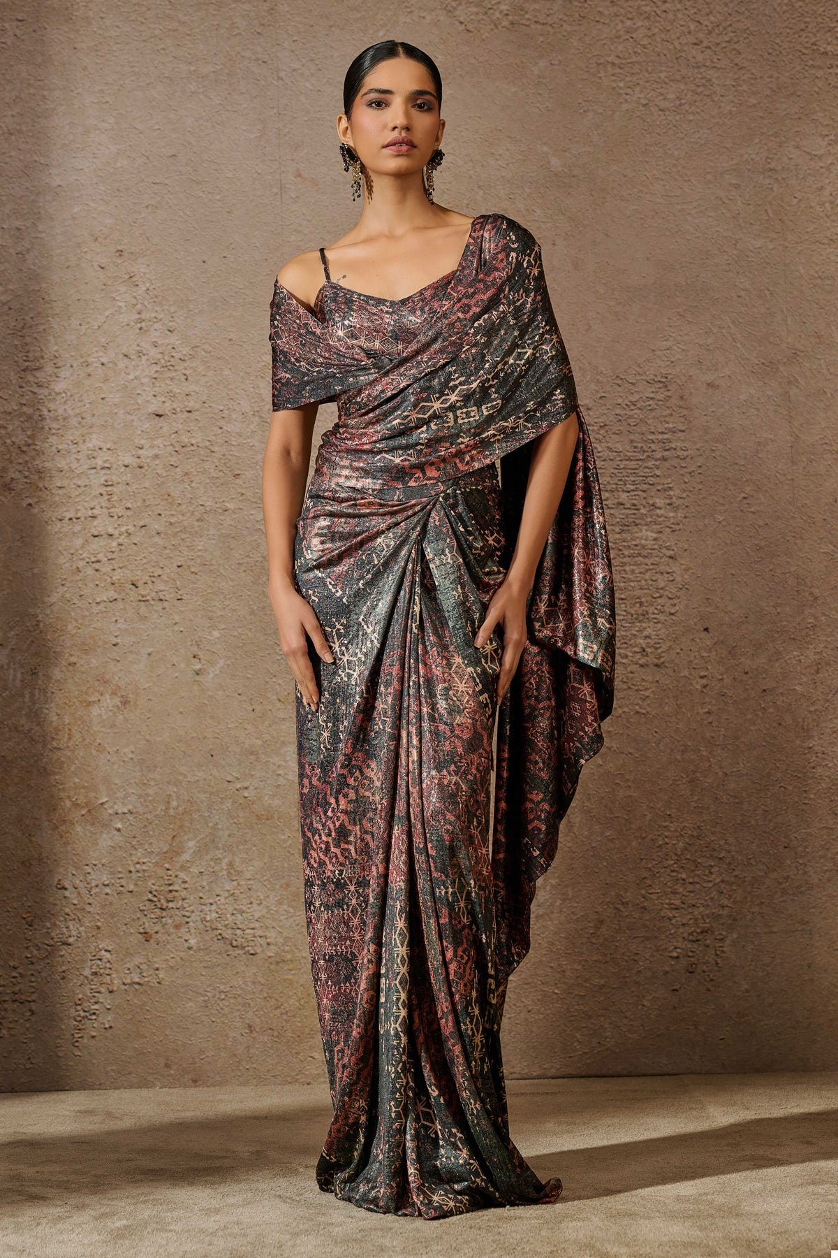 Otherworldly Printed Concept Saree