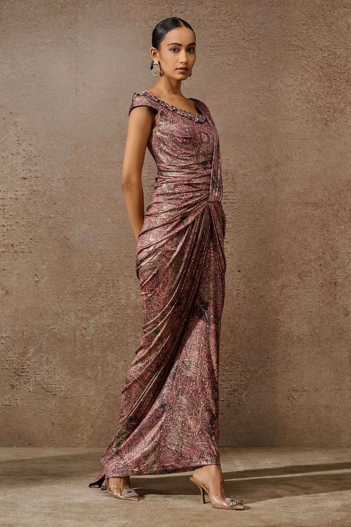 Otherworldly Printed Concept Saree