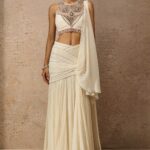 Otherworldly Sculpted Concept Saree