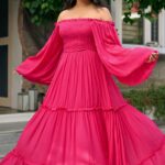 Ruby Bobbin Elastic Dress