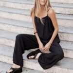 Lexi Top - Black Polkadot
