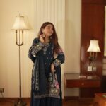 Georgette Embroidered Kurti Set