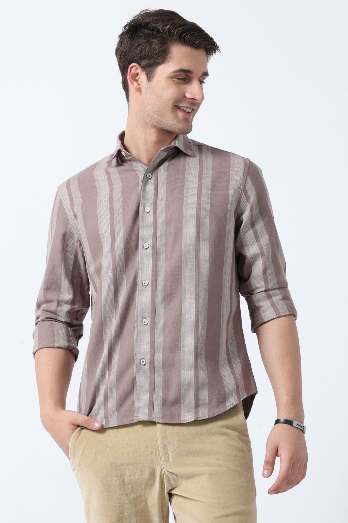 Men Versatile Full Sleeve Fashion Shirt
