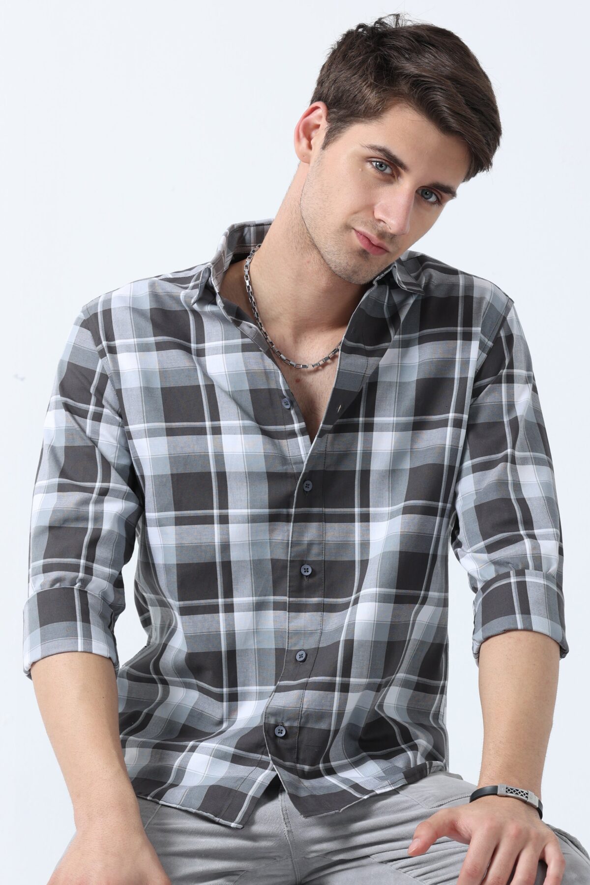 Men Heritage Madras Shirt | Harvest Orange