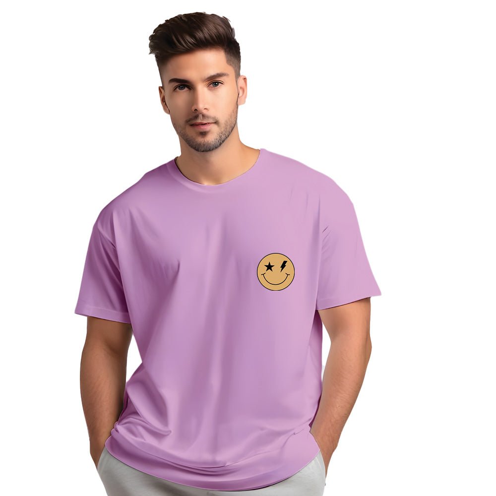 Men "Good Vibes" Oversized T-Shirt