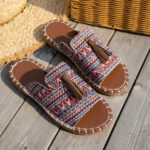 Boho Tassel Flats