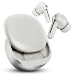 2025 Launch White Airdopes Prime 511, Volume Swipe Control, 50hrs Battery, 4Mics ENx, Multipoint Connection, App Support