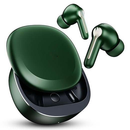 2027 Launch Green Airdopes Prime 511, Volume Swipe Control, 50hrs Battery, 4Mics ENx, Multipoint Connection, App Support