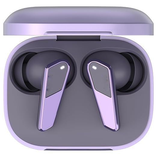 Purple Buds N1 Pro Truly Wireless Earbuds with Metallic Finish