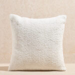 Fast Wear White Chevron Design Cushion Cover