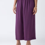 Fast Wear Plum Solid Pants
