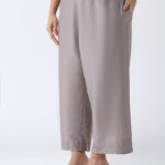 Fast Wear Taupe Solid Pants