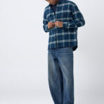 Fast Wear Blue Faded Relaxed-Fit Mid-Rise Jeans