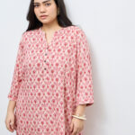 Fast Wear Pink Floral Printed Tunic