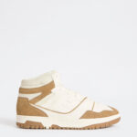 Fast Wear Taupe High-Top Suede Sneakers