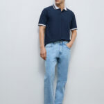 Fast Wear Blue Faded Relaxed-Fit Mid-Rise Jeans