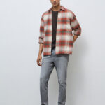 Fast Wear Grey Faded Rodeo Slim-Fit Mid-Rise Jeans