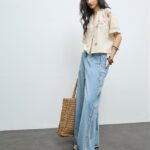 Fast Wear Light Blue High-Rise Jeans