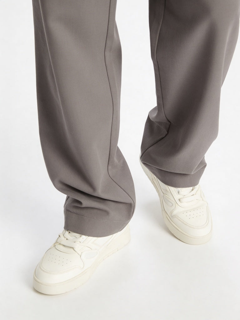 Fast Wear White Perforated High-Top Sneakers