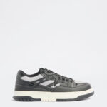 Fast Wear Black Mesh-DFast Weariled Lace-Up Sneakers