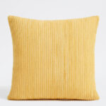 Fast Wear Yellow Textured Cusion Cover