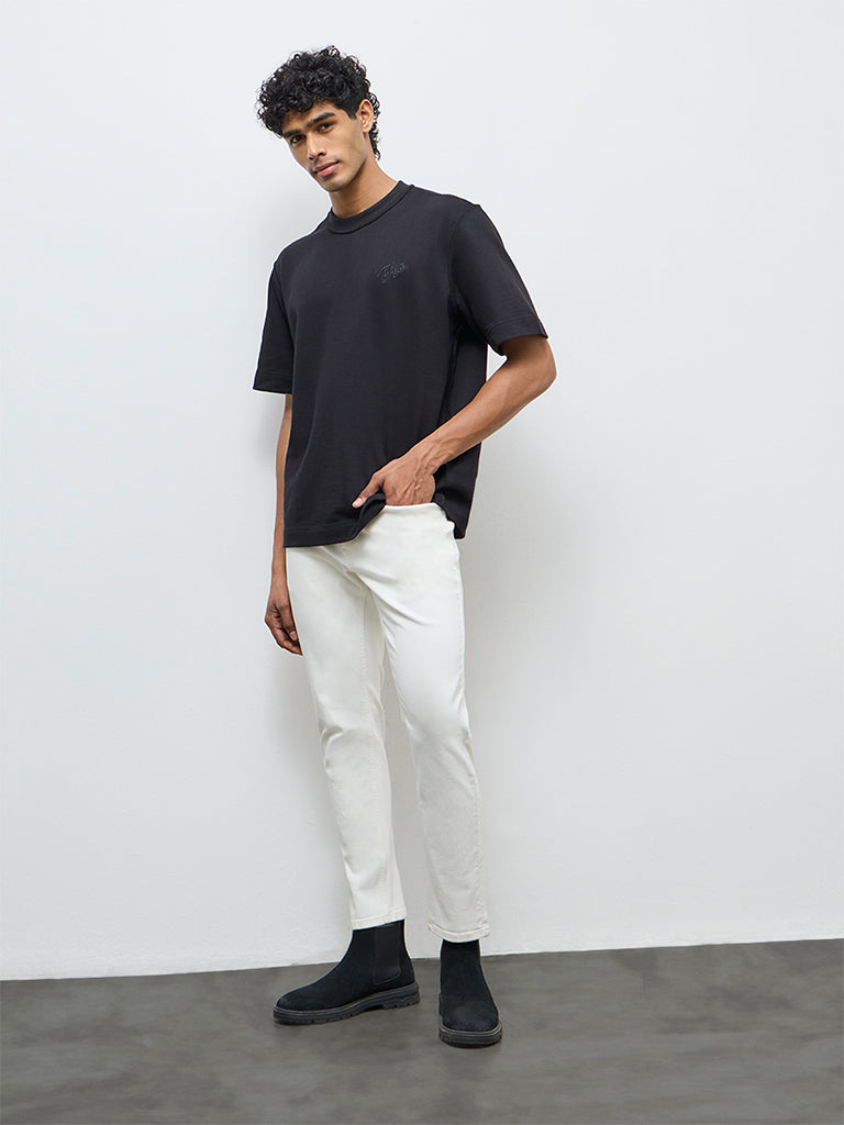 Fast Wear Off-White Hendrix-Fit Mid-Rise Jeans