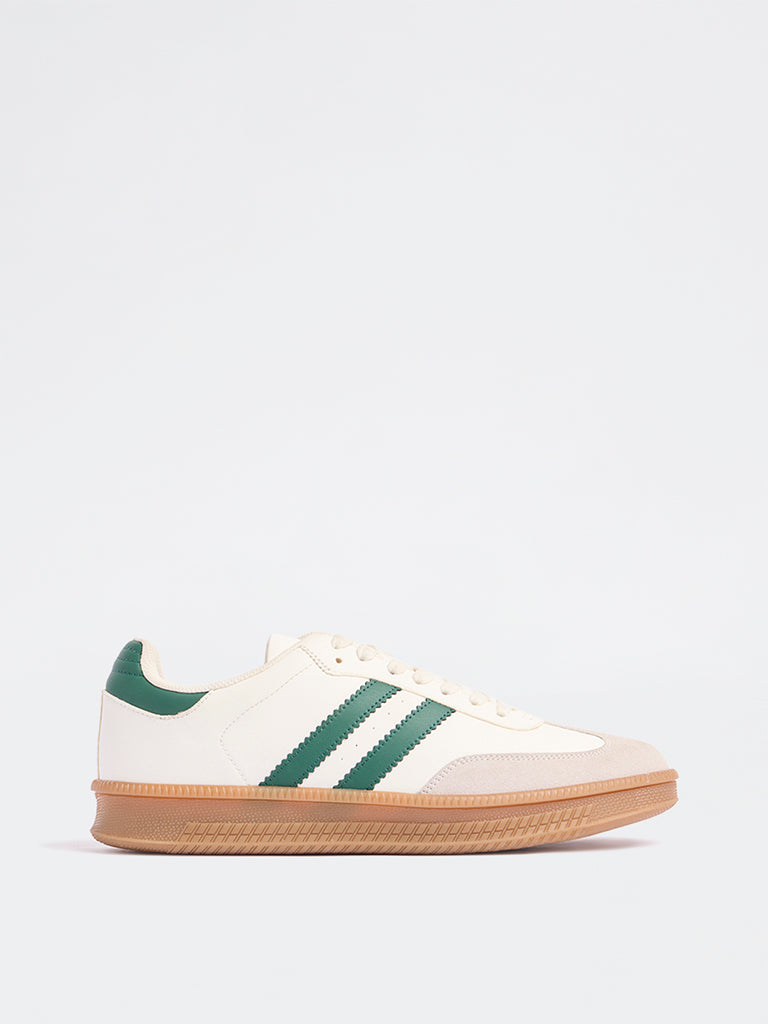 Fast Wear White Mesh DFast Weariled Lace-Up Sneakers