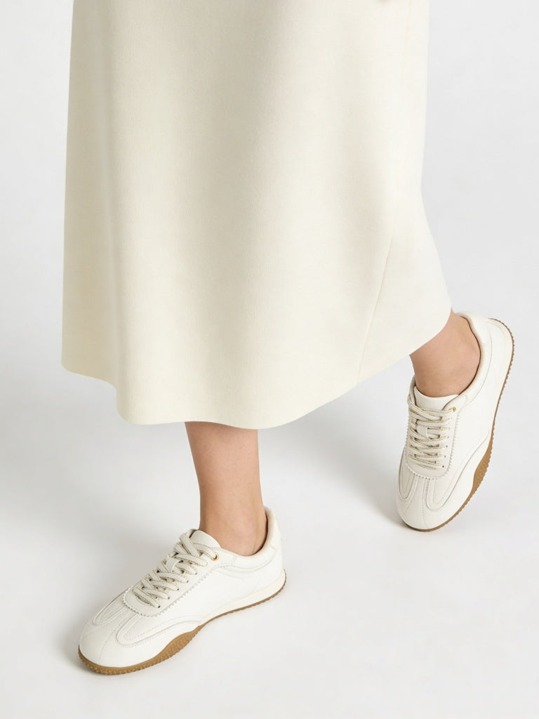 Fast Wear White Lace-Up Trainer Sneakers